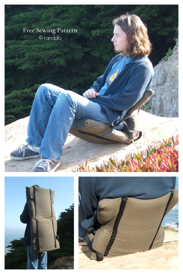 Canvas Camping Chair Free Sewing Pattern