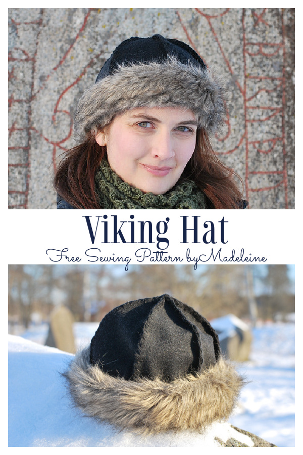 Fabric Viking Hat Free Sewing Pattern