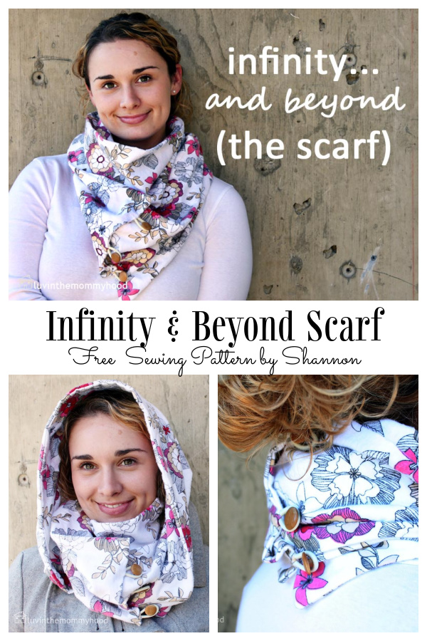 Infinity & Beyond Scarf Free Sewing Pattern
