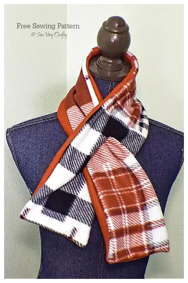 Pull Through Scarf Free Sewing Patterns