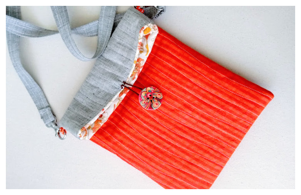 Quilted Sling Bag Free Sewing Pattern