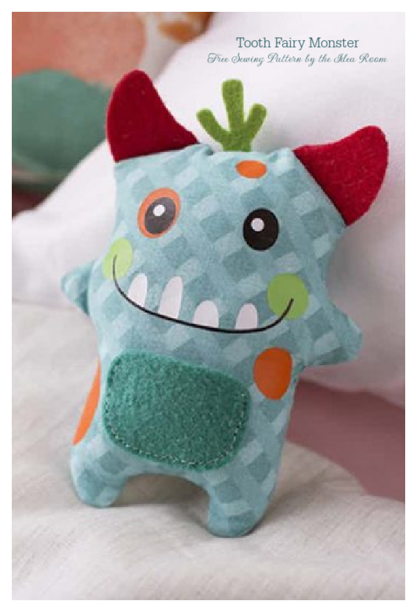 Tooth Fairy Monster Free Sewing Patterns
