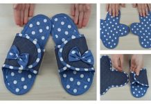 Simple Slippers Free Sewing Pattern + Video Your Size Simple Slippers Free Sewing Pattern + Video