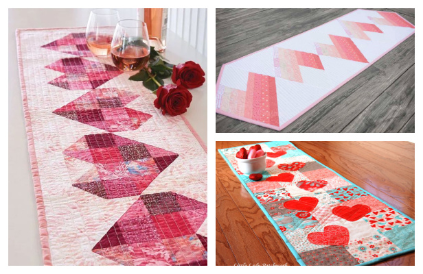 Valentine Table Runner Free Sewing Pattern