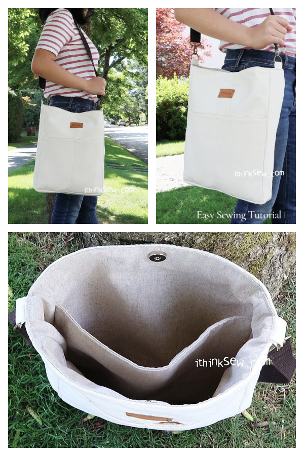 Fabric Rander Laptop Bag Free Sewing Pattern