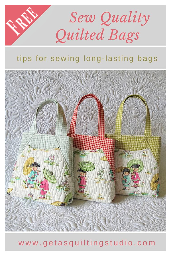 Long Lasting Quilted Bag Free Sewing Pattern