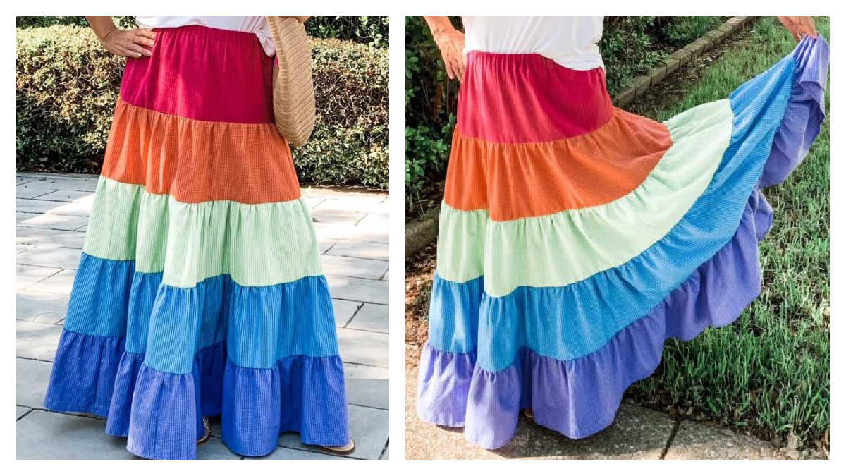 34+ Tiered Maxi Skirt Sewing Pattern - AniquaHolly