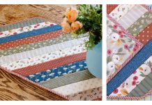 How to Sew a Quilt As You Go Table Runner How to Sew a Quilt As You Go Table Runner