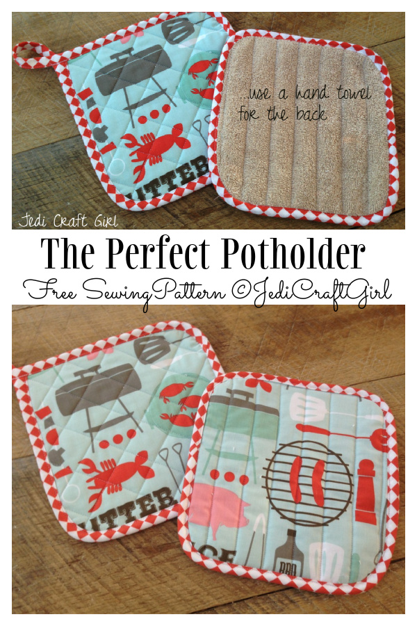 The Perfect Potholder Free Sewing Pattern