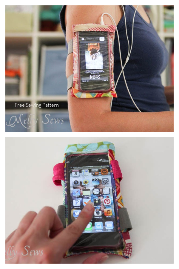 iPhone/Touch Device Armband Case Free Sewing Patterns