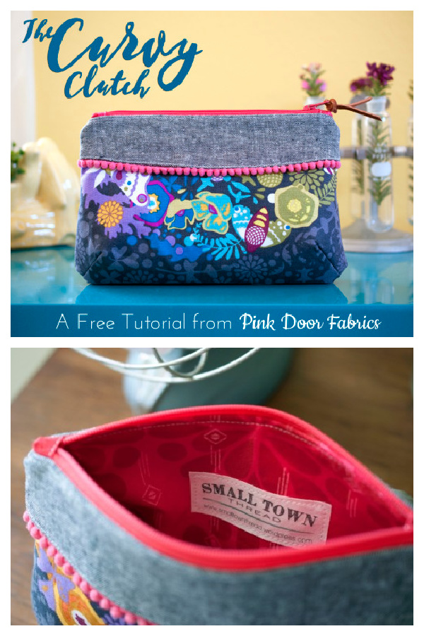 The Curvy Clutch Free Sewing Pattern