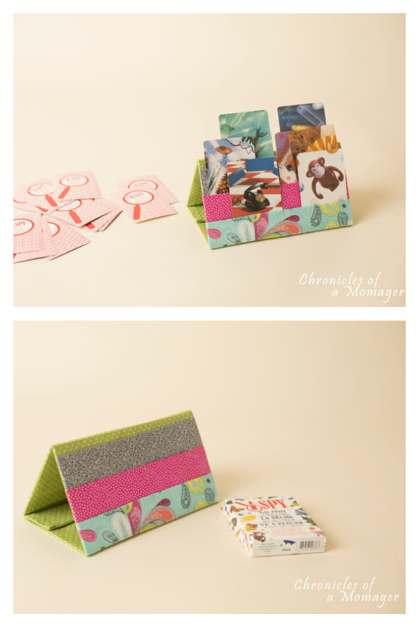 Fabric Playing Card Holder Free Sewing Patterns