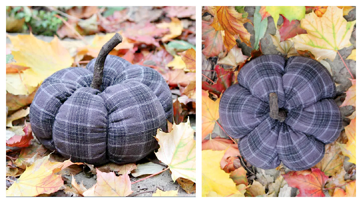 How to Make a Fabric Pumpkin Easy Sewing Tutorial