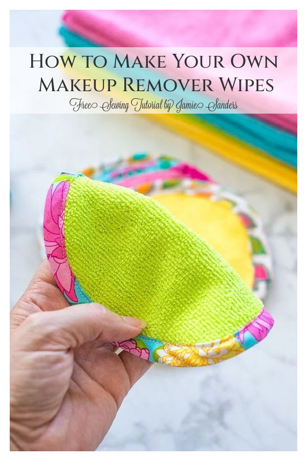 Makeup Remover Wipes Free Sewing Tutorial 