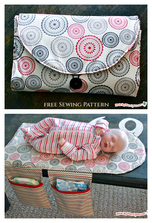 All-in-one Changing Mat Free Sewing Pattern