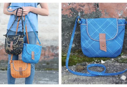 DIY WindMill Tote Bag Free Sewing Pattern + Video | Fabric Art DIY