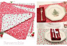 Holiday Reversible Placemats Free Sewing Pattern Holiday Reversible Placemats Free Sewing PatternHoliday Reversible Placemats Free Sewing Pattern