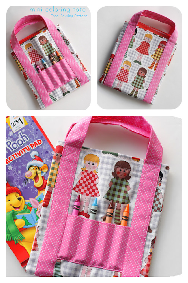 Fabric Kids Busy Bag Free Sewing Patterns