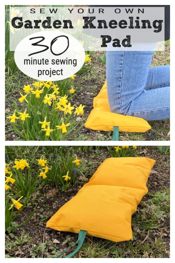 Fabric Garden Kneeling Pad Free Sewing Pattern