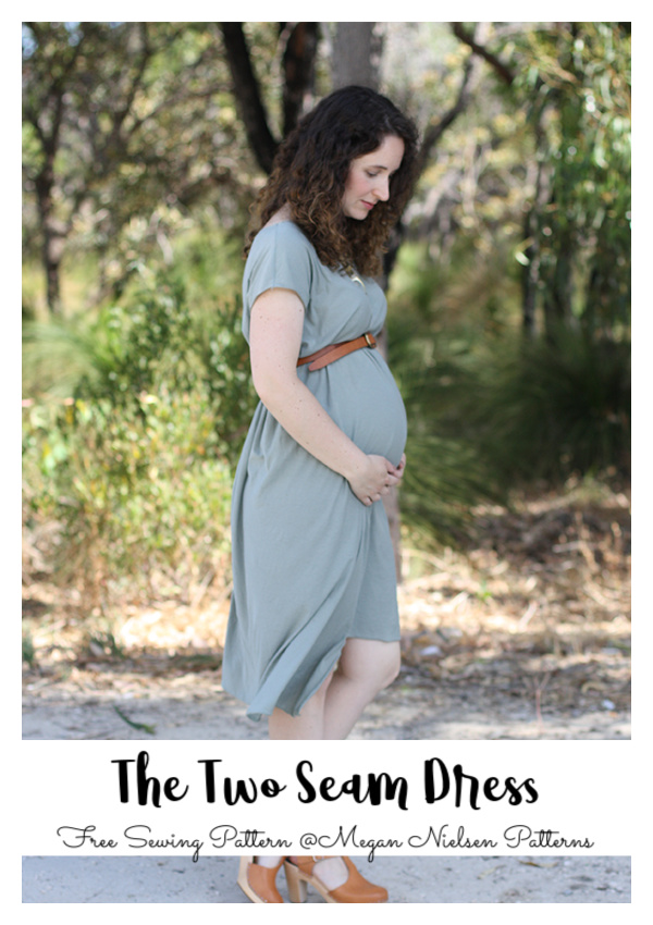 The Two Seam dress Free Sewing Turorial