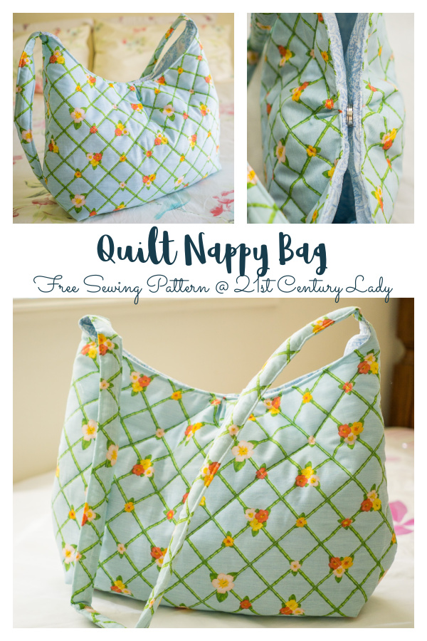 Quilt Nappy Bag Free Sewing Pattern