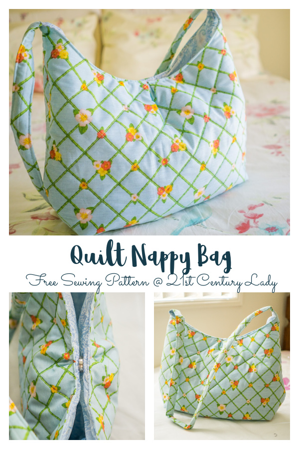 Quilt Nappy Bag Free Sewing Pattern