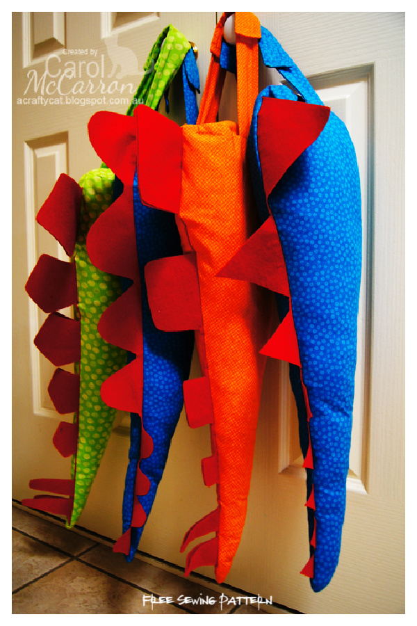 Dress-Up Dinosaur Tail Free Sewing Patterns