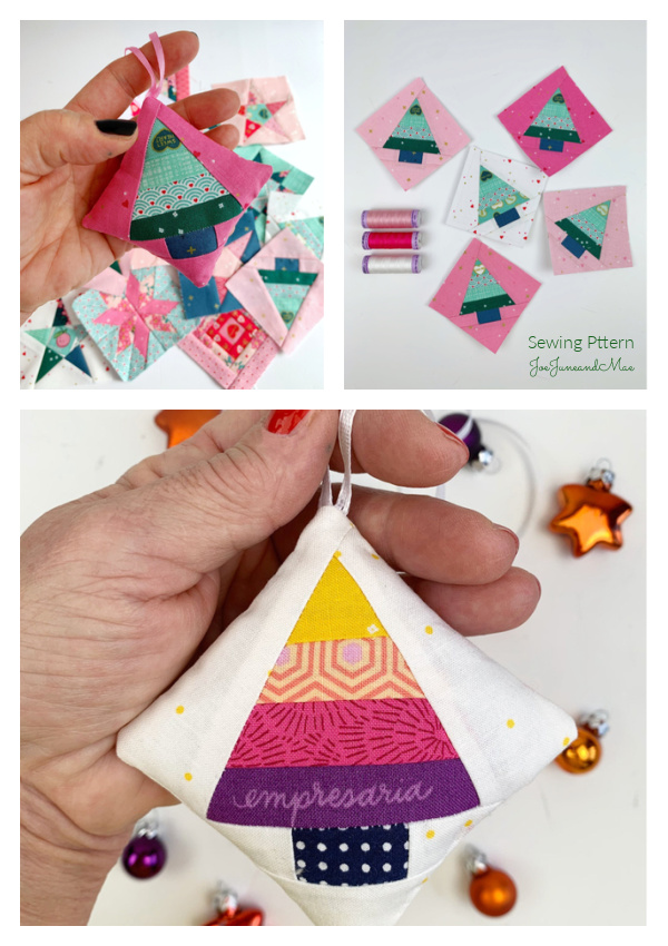 Quilted Christmas Ornament Sewing Pattern