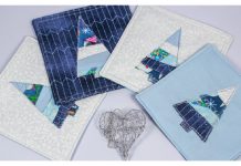 Scrappy Christmas Tree Mug Rug Free Sewing Pattern Scrappy Christmas Tree Mug Rug Free Sewing Pattern