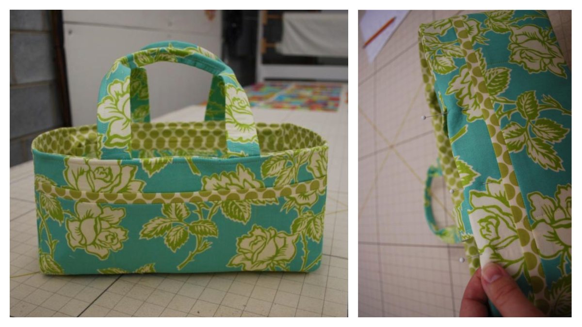 Fabric Sewing Caddy Free Sewing Pattern