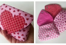 Fabric Heart Coin Purse Free Sewing Pattern Fabric Heart Coin Purse Free Sewing Pattern