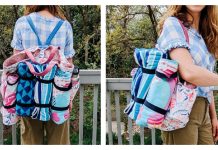 Backpack Beach Bag Free Sewing Pattern Backpack Beach Bag Free Sewing Pattern