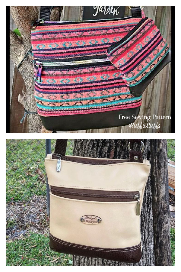 HuffnCuffs Koda Cross Body Bag Free Sewing Pattern