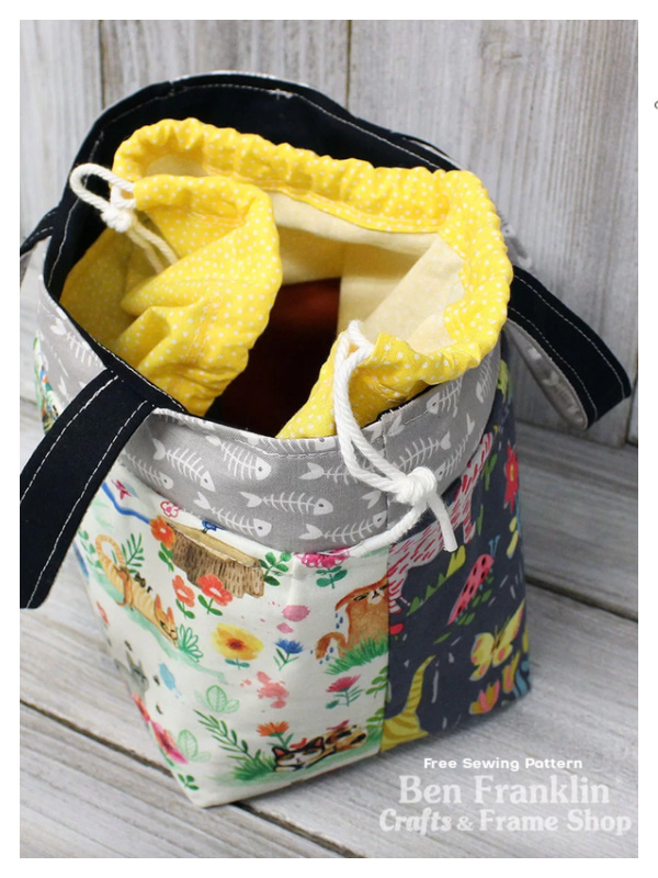 Ayumi's Lunch Bag Free Sewing Pattern