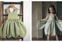 Girl Tinkerbell Dress Sewing Pattern (1Y – 10Y) Girl Tinkerbell Dress Sewing Pattern (1Y - 10Y)