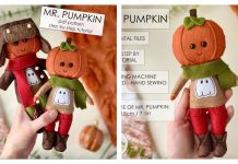 Pumpkin Felt Doll Sewing Pattern Pumpkin Felt Doll Sewing Pattern