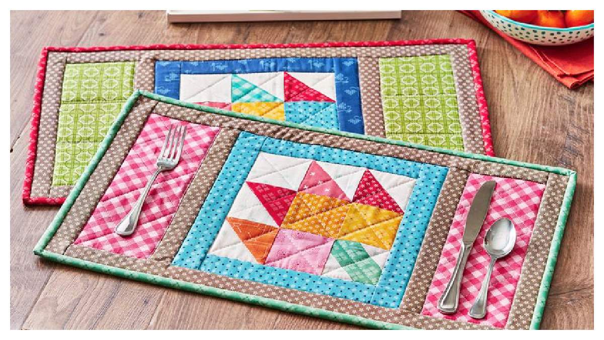 Fall Leaf Motifs Patchwork Free Sewing Patterns