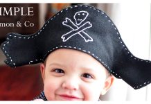Felt Pirate Hat Free Sewing Pattern Felt Pirate Hat Free Sewing Pattern