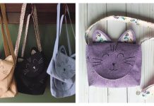 Little Cat Friend Bag Free Sewing Pattern Little Cat Friend Bag Free Sewing Pattern