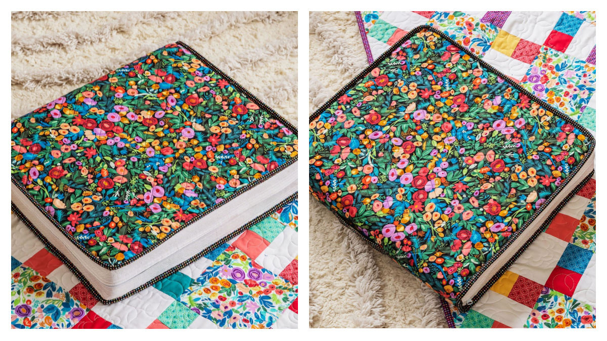 Book Floor Pillow Free Sewing Pattern