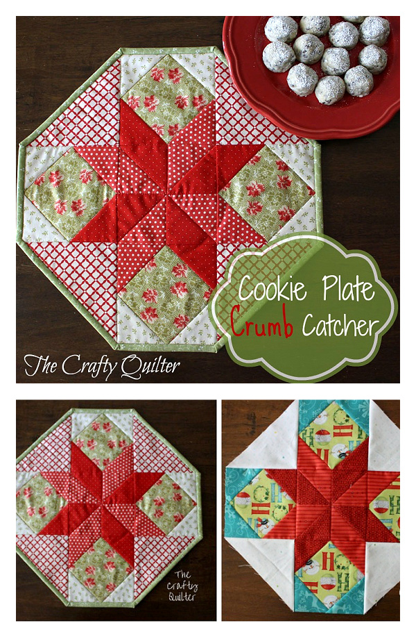 Cookie Plate Crumb Catcher Free Sewing Pattern Cookie Plate Crumb Catcher Free Sewing Pattern