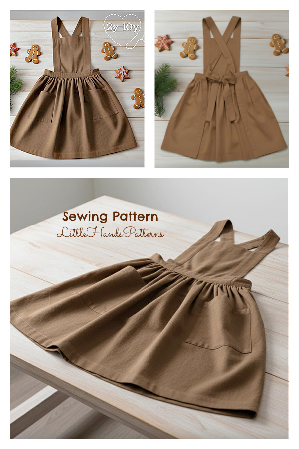 Christmas Classic Apron Sewing Pattern