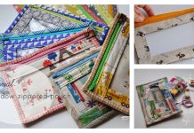 See-Through Window Zippered Pouches Free Sewing Pattern See-Through Window Zippered Pouches Free Sewing Pattern