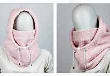 Winter Balaclava Winter Hood with Face Mask Sewing Pattern Winter Balaclava Winter Hood with Face Mask Sewing Pattern