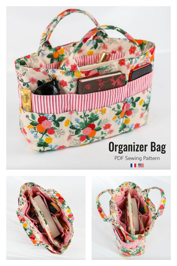 Tote Organizer Bag Sewing&nbsp;Pattern