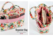Tote Organizer Bag Sewing Pattern Tote Organizer Bag Sewing Pattern