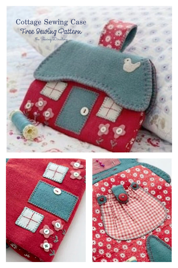 Cottage Sewing Case Free Sewing Pattern