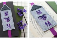Felt MOM Bookmark Free Sewing Pattern Felt MOM Bookmark Free Sewing Pattern