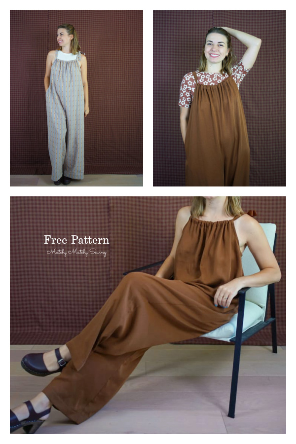 Cabana Tie Playsuit Free Sewing Pattern