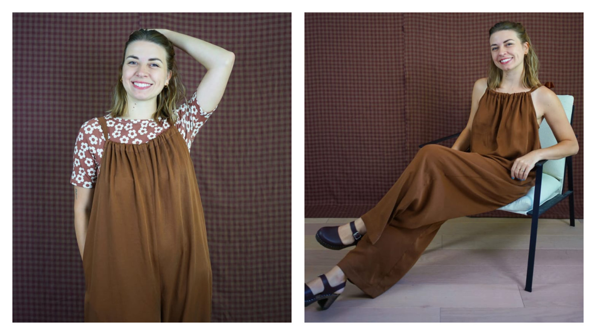 Cabana Tie Playsuit Free Sewing Pattern